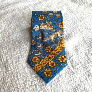 Vintage Italian Silk Tie Mantero 1902 Whiskey Collection‎ N 14 Made in Italy